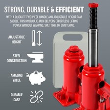 10 TON TONNE HYDRAULIC BOTTLE
