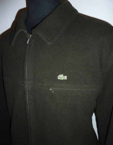 Lacoste wool jacket dark - lacoste, olive