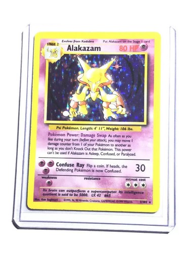Alakazam 102 base set - -,