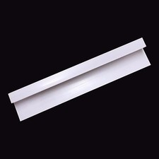 White 10mm End Cap Trim For
