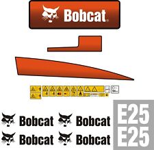 Bobcat E25 Mini Digger Decal