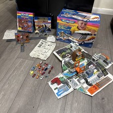 Micro Machines Super Van City bundle With Boxes and vehicles rare vintage 