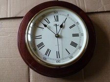 Vintage Mahogany Wall Clock