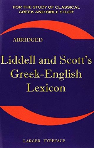 Liddell and scott - and, scott's