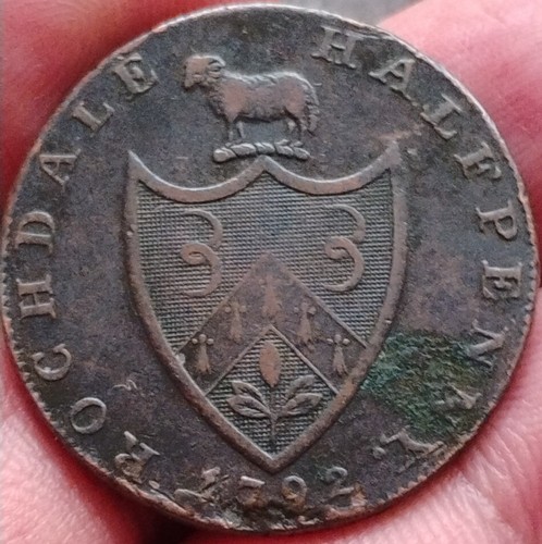1792 rochdale half - rochdale, half-penny