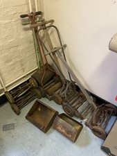 Antique Hand Lawnmower Joblot Resto Vintage Push Mower Qualcast Suffolk Viceroy