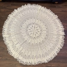 Vintage Handmade Crochet Round