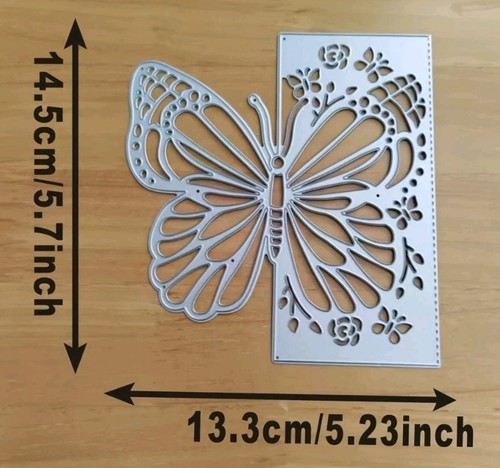 Metal cutting dies butterfly - metal,
