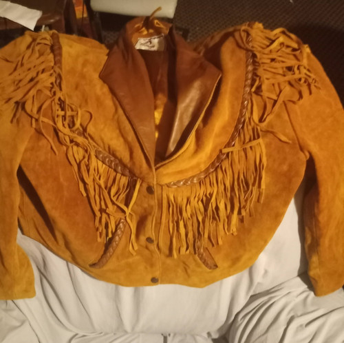 Suede leather coat - suede,