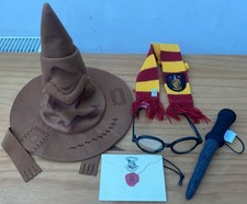 Build A Bear, Harry Potter Sorting Hat with Working Voice Box + Accessories. 