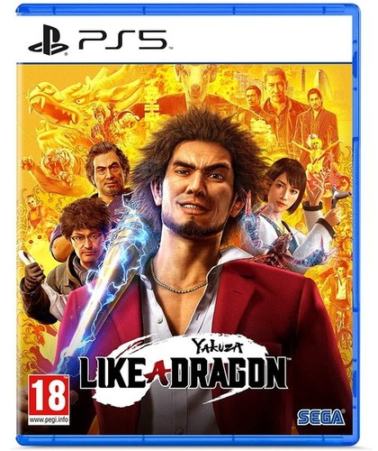 Yakuza like dragon - dragon, (ps5)