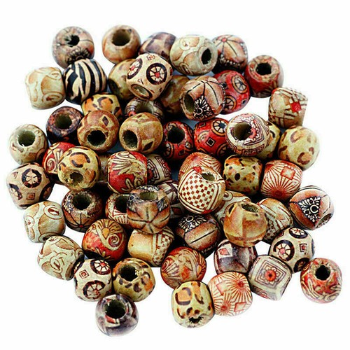 100pcs mixed large hole boho - 100pcs,