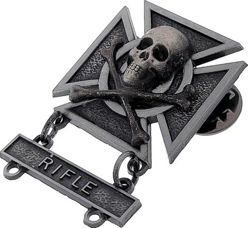 Army rifle expert skull - rifle,