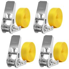GADLANE Ratchet Straps 4x 800kg 4 Metre Adjustable Tie Down Lashing Handy Straps