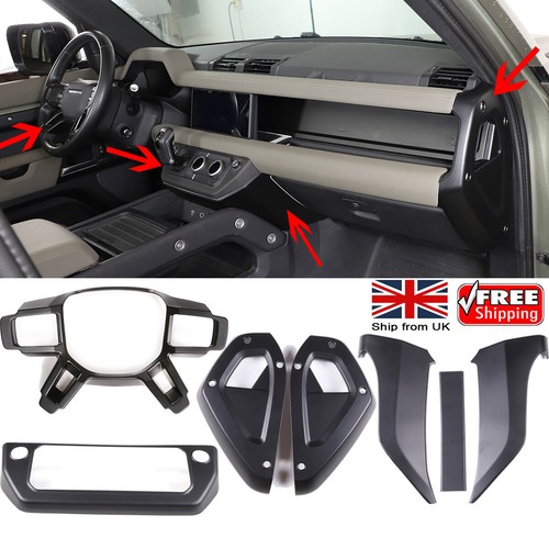 Matte black interior kit - matte,