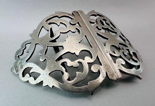 Antique solid silver belt - solid,