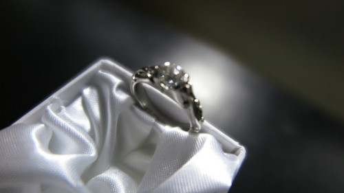 Diamond ring old - diamond,