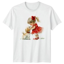 Girl and dog - dog, pet