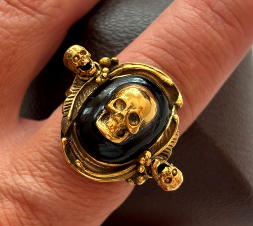 Antique victorian memento mori - victorian,