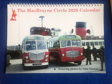 MacBraynes Bus Calendar 2026 bus enthusiast gift 13 period photos