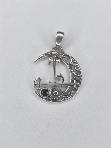 Lilith moon sigil pendant - lilith,