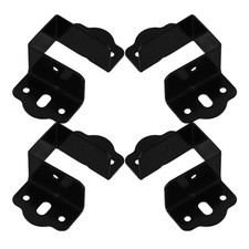  4 Pcs Thickened Bed Rail