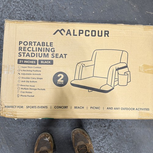 Alpcour reclining stadium seat - reclining,