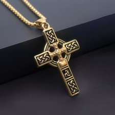 Medieval Celtic Knot Cross