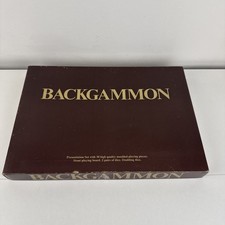 Backgammon Presentation Set
