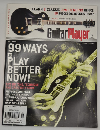 Guitar player magazine may - player,