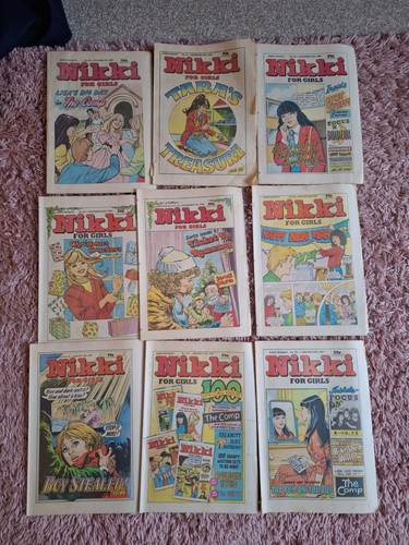 Nikki comic bundle 1980s - nikki,