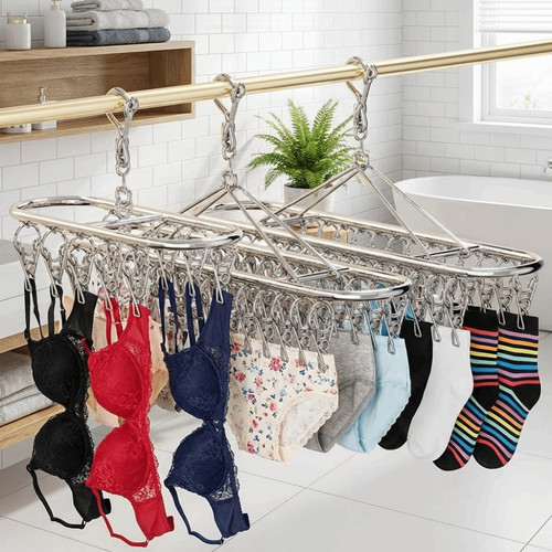 Stainless steel socks drying - socks,