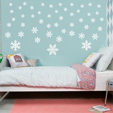 SNOWFLAKES Wall Sticker Girls
