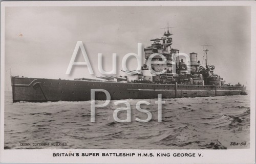 Hms king george battleship - v,
