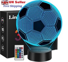 Football 3D Illusion Bedside Light
