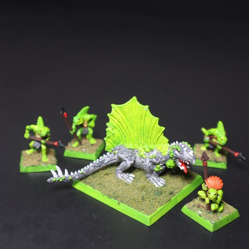 Lizardmen salamander - salamander, w/