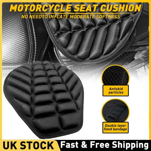 Motorcycle seat cushion - 3d,