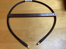 Huber suhner Rf Microwave Coaxial flexible Cable  Dc-18ghz Terminated Sma 1.00m