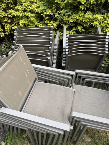 Green stackable outdoor - stackable,