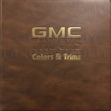 1983 gmc color and upholstery - 1983,