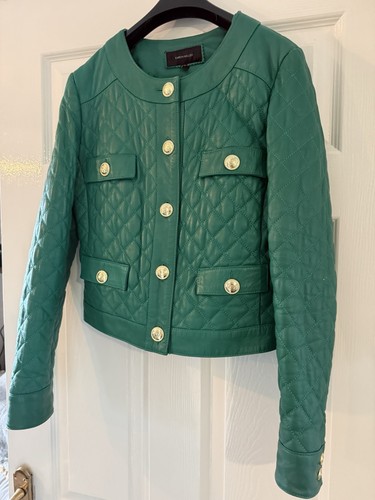 Karen millen green leather - green,