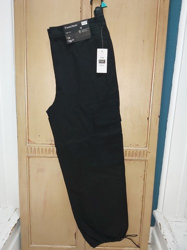 Ladies black parachute - f,