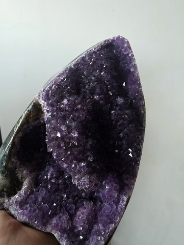 Large natural amethyst geode - natural,