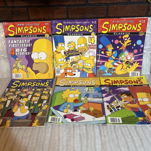 Simpsons classics comics - classics,