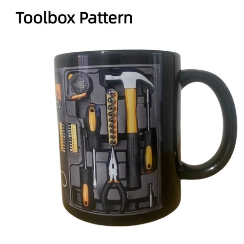 Mechanic black mug ceramic - mechanic,