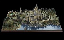 14880pcs moc hogwarts castle - moc,