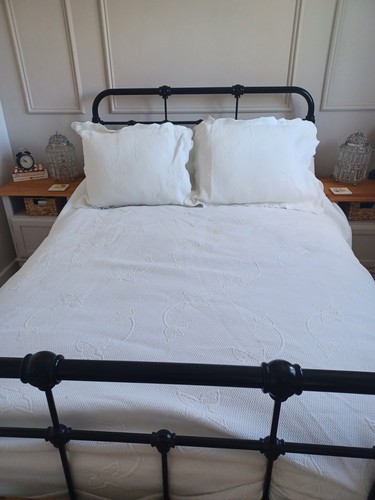 White king size - bedspread, with