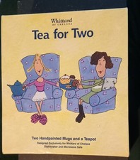 Whittard of Chelsea- Tea For Two- Decorated By Beth- Hand Painted- Boxed Set VGC
