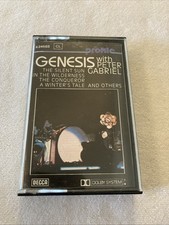 Profile Genesis With Peter Gabriel 1981 Cassette German Import Double Label Read