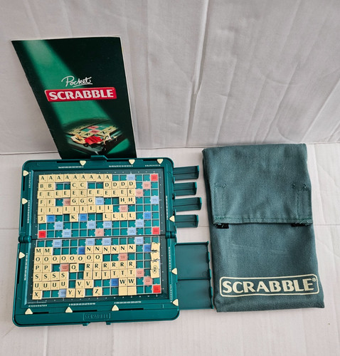Vintage pocket scrabble travel - pocket,
